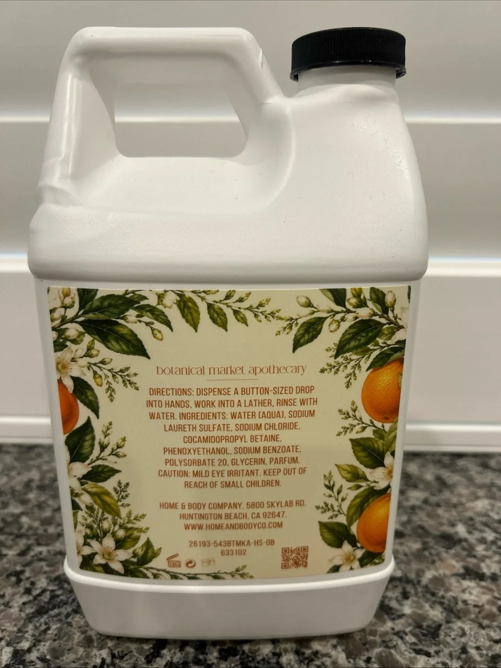 Home & Body Company orange blossom